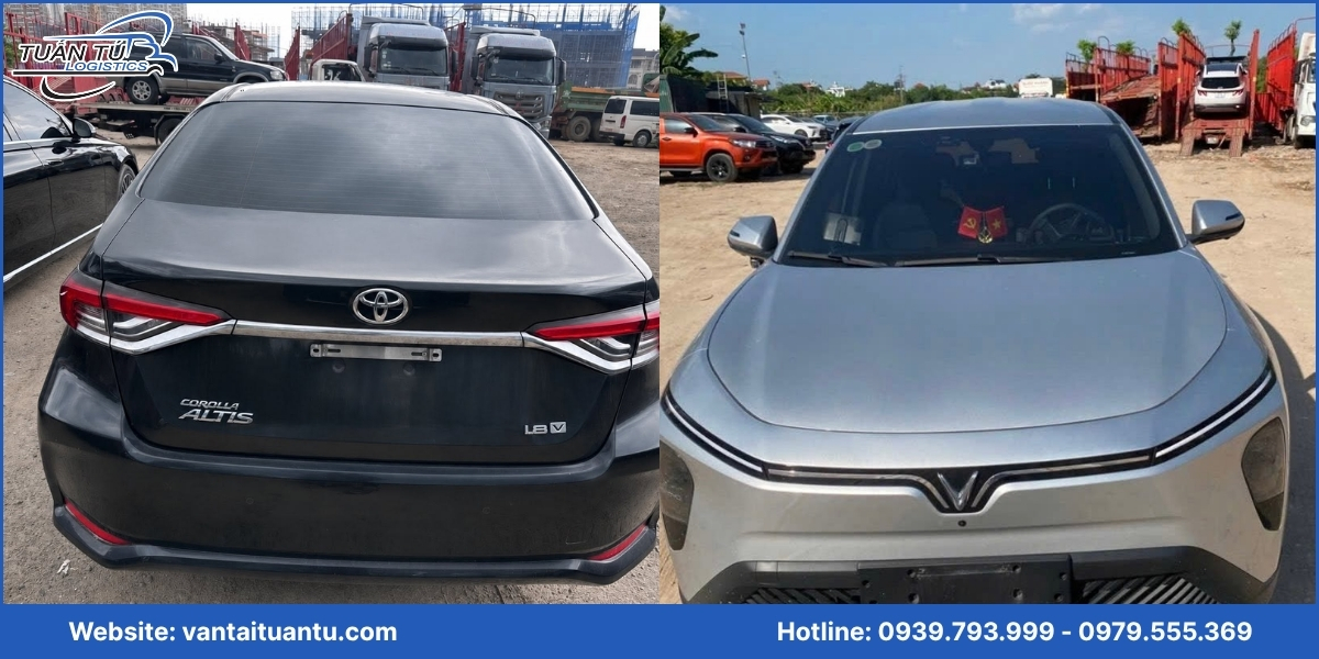 Bảng giá cước phí vận chuyển ô tô chưa có biển số