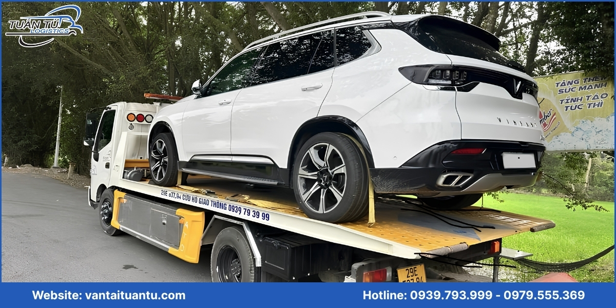 Các loại xe chuyên dùng vận chuyển xe ô tô cho showroom