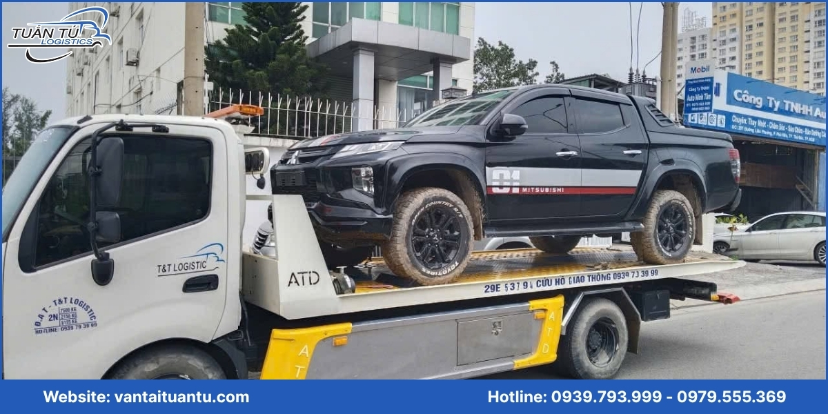 Chi phí vận chuyển ô tô đi sửa chữa