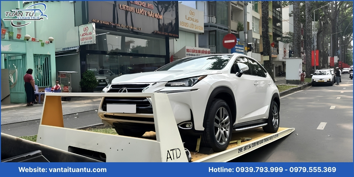 Địa điểm nhận và giao xe ô tô cho showroom