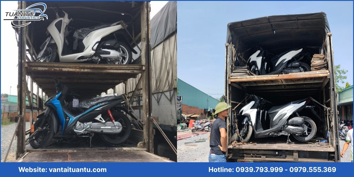 Lợi ích dịch vụ vận chuyển mô tô bằng xe chuyên dụng