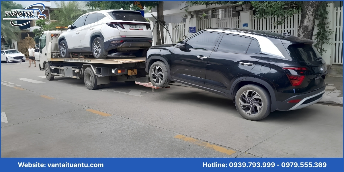 Lưu ý về dịch vụ vận chuyển ô tô đến garage