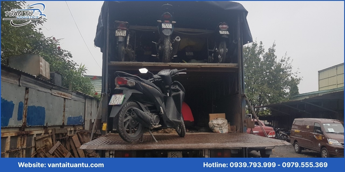 Thời gian vận chuyển xe mô tô đi tỉnh